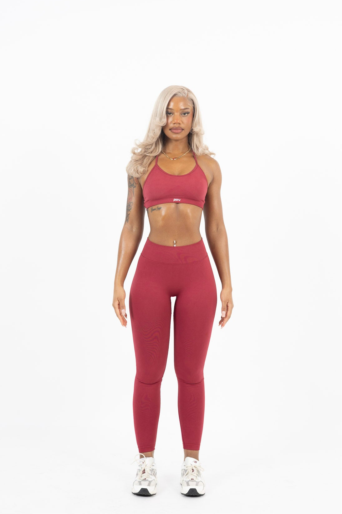 HBK LEGGING - MERLOT