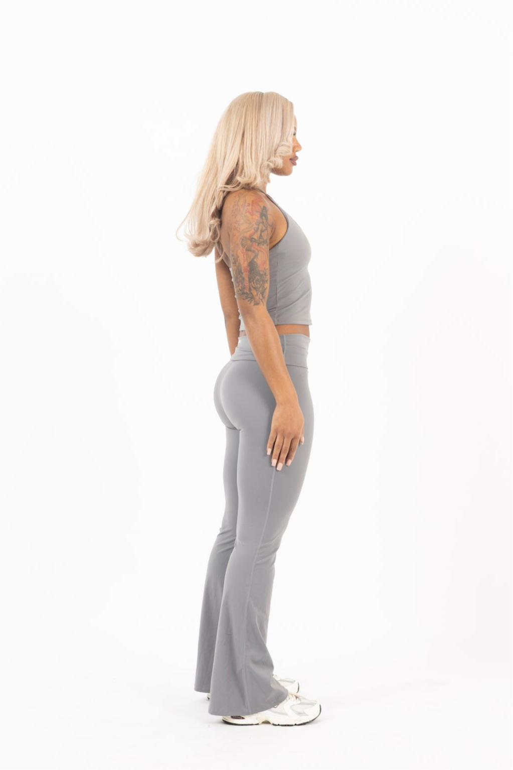 FLARE BOTTOMS - GREY