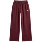 TRACK BOTTOMS | BURGUNDY