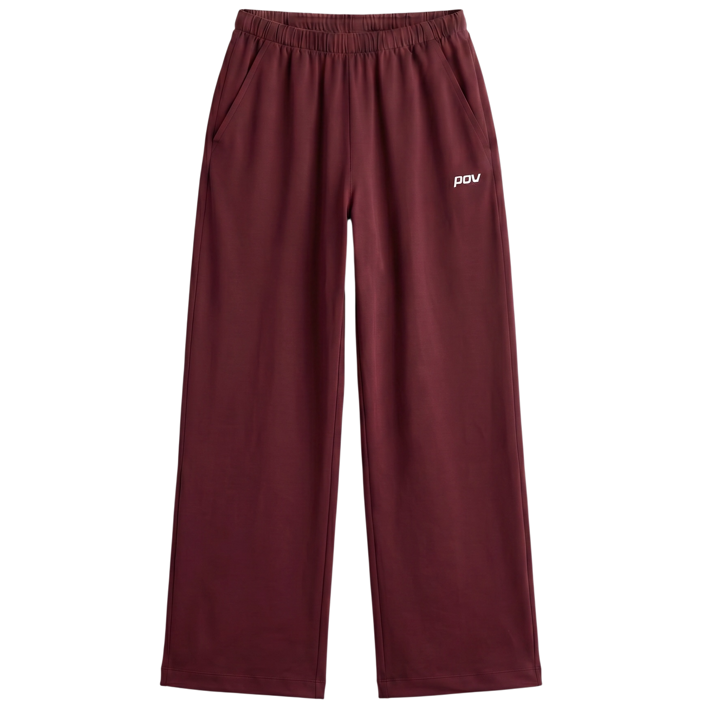 TRACK BOTTOMS | BURGUNDY