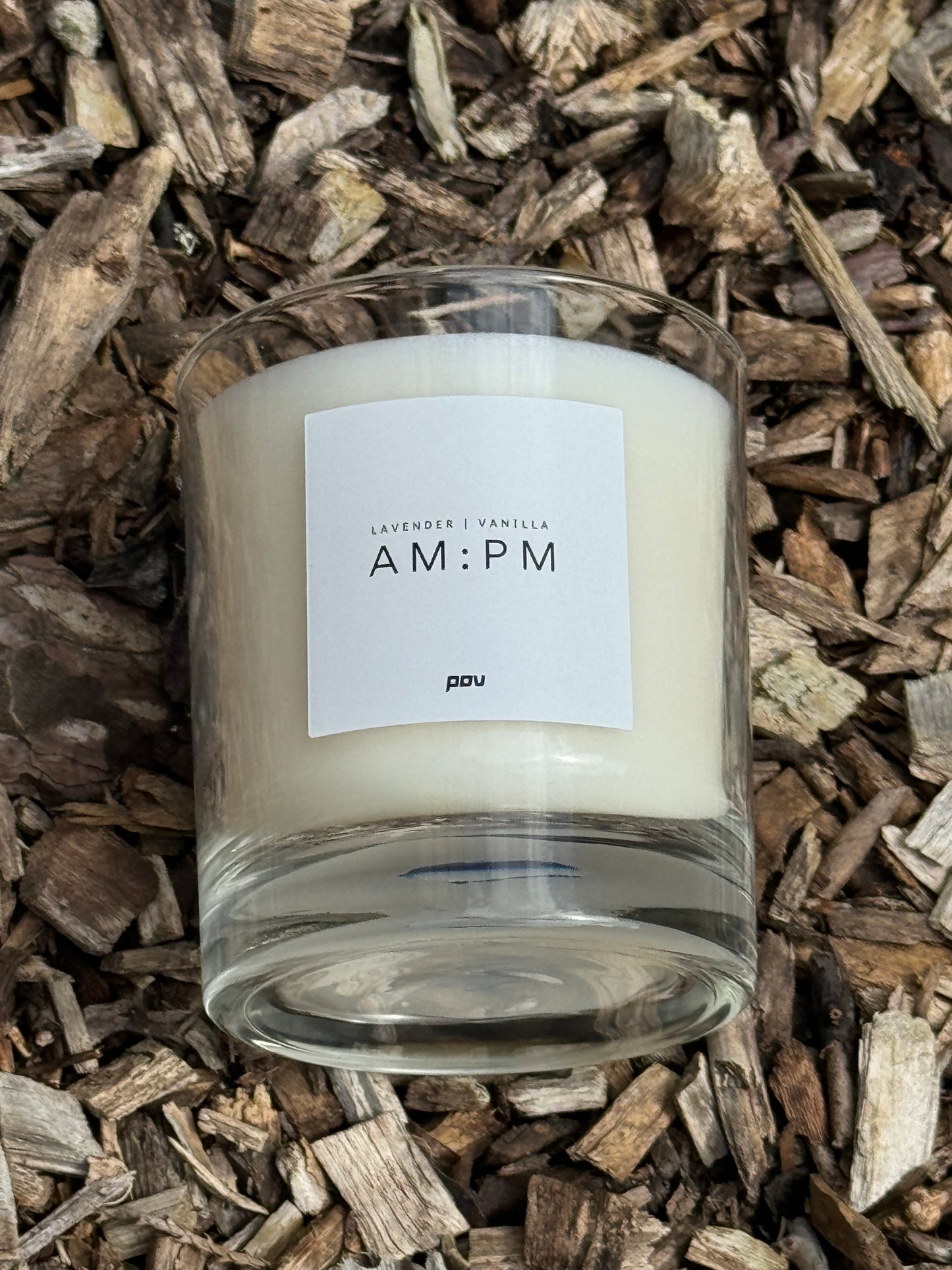 AM:PM candle